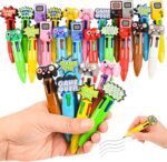 LiYiQ 25 Pcs Video Game Colorful Multicolor Pen in One Cartoon Cute Fun 4-in-1 C... - Image 2