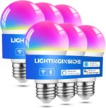Lightinginside Smart Light Bulbs 6 Pack, Smart Bulb Works with Alexa/Google Home... - Image 2