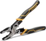 Linesman Pliers Wire Stripper Crimper Cutter Combination Tool, 9" 6-in-1 Heavy D... - Image 2