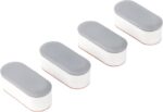 Luxe Bidet 4 Piece Universal Non-Slip Toilet Seat Bumpers with Strong Adhesive - Image 2