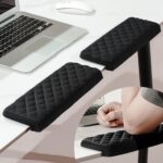 MEKASS L-Shaped Desk Elbow Pad for Desk, Memory Foam Elbow Support Padding with ... - Image 2