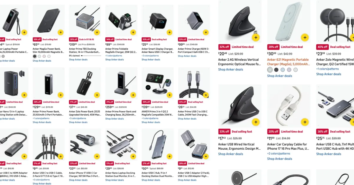 MagSafe chargers, power banks, accessories, more