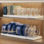 Magheo 2 Pack Expandable Food Storage Container Lid Organizers, 22" Pots and Pan... - Image 2