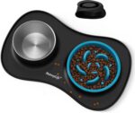 MateeyLife Dog Food and Water Bowl Set 3 in 1, Slow Feeder Dog Bowls & Stainless... - Image 2
