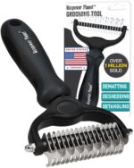 Maxpower Planet Hair Brush - Double Sided Shedding, Dematting Undercoat Rake for... - Image 2