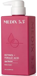 Medix 5.5 Retinol Body Lotion Firming Moisturizer | Crepey Skincare Treatment | ... - Image 2