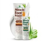Miracle Foot Repair Cream, Foot Cream For Dry Cracked Feet, 8 Oz & 1 Oz | Miracl... - Image 2