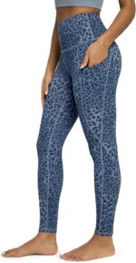 ODODOS Women's High Waisted Yoga Leggings with Pockets, Tummy Control Non See Th... - Image 2