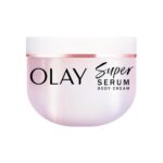 Olay Super Serum Body Cream for Dry Skin, 24hr Long Lasting Hydration, 5+ Ingred... - Image 2