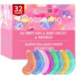 Onespring Under Eye Patches (32 Pairs) - Collagen-Infused, Anti-Puffiness & Dark... - Image 2