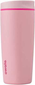 Owala SmoothSip Slider Insulated Stainless Steel Coffee Tumbler, Reusable Iced C... - Image 2