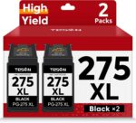 PG-275XL 275XL Black Ink Cartridges Remanufactured Replacement for Canon 275XL 2... - Image 2
