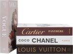 PROBENEX 4 Pcs Decorative Books | Faux Luxe Cardboard Coffee Table Decor | Refin... - Image 2