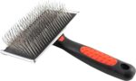 Paw Brothers Professional Grade Extra Long Slicker Brush - Ergonomic Handle, Rem... - Image 2