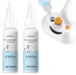 Pet Steam Brush Spray Refill for Dogs & Cats – Concentrated Waterless Shampoo, 3... - Image 2