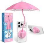 Phone Umbrella for Sun Shade Magnetic: Universal Anti-Glare Umbrella for iPhone ... - Image 2