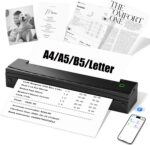 Portable Printer Wireless for Travel, D80 Thermal Printer, Inkless Printers, Com... - Image 2