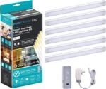 PureOptics LED Works with Alexa Smart Under Cabinet Lighting Kit, Adjustable LED... - Image 2