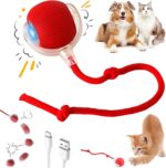 Purrmitive 2026 Durable Interactive Cat Toys for Indoor Cats, Dog Toys Ball, Rol... - Image 2