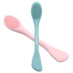 RamPula Facial Cleansing Brush, 2 in 1 Silicone Face Mask Brush & Face Scrubber,... - Image 2
