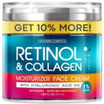 Retinol Cream for Face with Hyaluronic Acid, Day-Night Anti-Aging Moisturizer fo... - Image 2