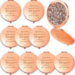 Roowest 10 Pcs Compact Mirror Gifts for Women Sometimes You Forget Your Awesome ... - Image 2