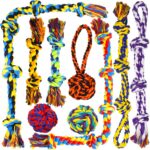 SHARLOVY Large Tough Chew Toys for Aggressive Chewers Large Breed,Heavy Duty Den... - Image 2