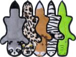 SHARLOVY No Stuffing Dog Toys Crinkle Squeaky, Long Lasting Chews for Aggressive... - Image 2