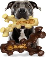 SIHRMIU 2 Pack Dog Chew Toys for Aggressive Chewers,Boredom and Stimulating Best... - Image 2