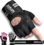 SIMARI Breathable Workout Gloves for Men Women, Padded Weight Lifting Gloves wit... - Image 2