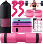 SINYWAY Barbell Pad Set for Squat,10 PCS Hip Thrusts Workout Foam Weight Lifting... - Image 2