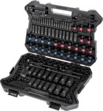 STARWORK TRUE MECHANIC 153-Piece 1/4", 3/8", 1/2" Drive Master Impact Socket Set... - Image 2