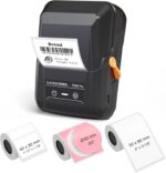 SUPVAN T50M Pro Bluetooth Label Maker Machine with 3 Tapes, Wide Waterproof Labe... - Image 2