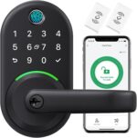 Smart Door Handle Lock with Keypad: Yamiry Fingerprint Smart Knob - Keyless Entr... - Image 2