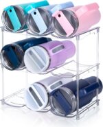 Stackable Water Bottle Organizer for Stanley 40 oz Tumbler, Water Bottle Holder ... - Image 2