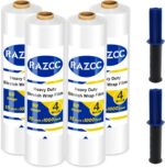 Stretch Film, RAZCC Stretch Wrap Industrial Strength, Shrink Wrap for Pallet Wra... - Image 2
