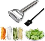 Sunkuka Potato Apple Vegetable Peeler Julienne Peeler for Kitchen - 3 in 1 Y Pee... - Image 2