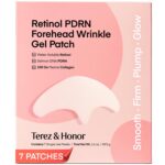 TEREZ & HONOR Retinol PDRN Forehead Wrinkle Patches - Korean Hydrogel Mask for F... - Image 2