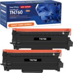 TN760 TN730 Toner for Brother Printer: TN-730/TN-760 Replacement for Brother Ton... - Image 2