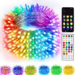 TW SHINE Smart Christmas Lights, 100 LED 33FT Color Changing Halloween String Li... - Image 2