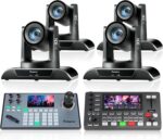 Tenveo PTZ Camera Bundle/Kits - 20X NDI AI Auto-Tracking PTZ Camera(4pcs) with H... - Image 2