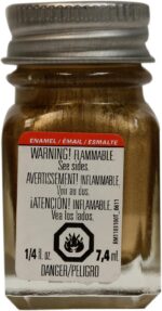 Testors Null 1144TT Enamel Paint, 1/4 oz Glass Bottle, Gold - Image 2
