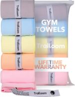 Trailoom Microfiber Workout Towels - Quick Dry, Highly Absorbing, Odor-Free, for... - Image 2