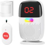 Upgraded Version Bed Sensor Alarm and Fall Prevention for Elderly/Dementia and M... - Image 2