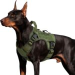 WINGOIN Tactical Dog Harness for Large Dogs, Heavy Duty No Pull Dog Harness with... - Image 2