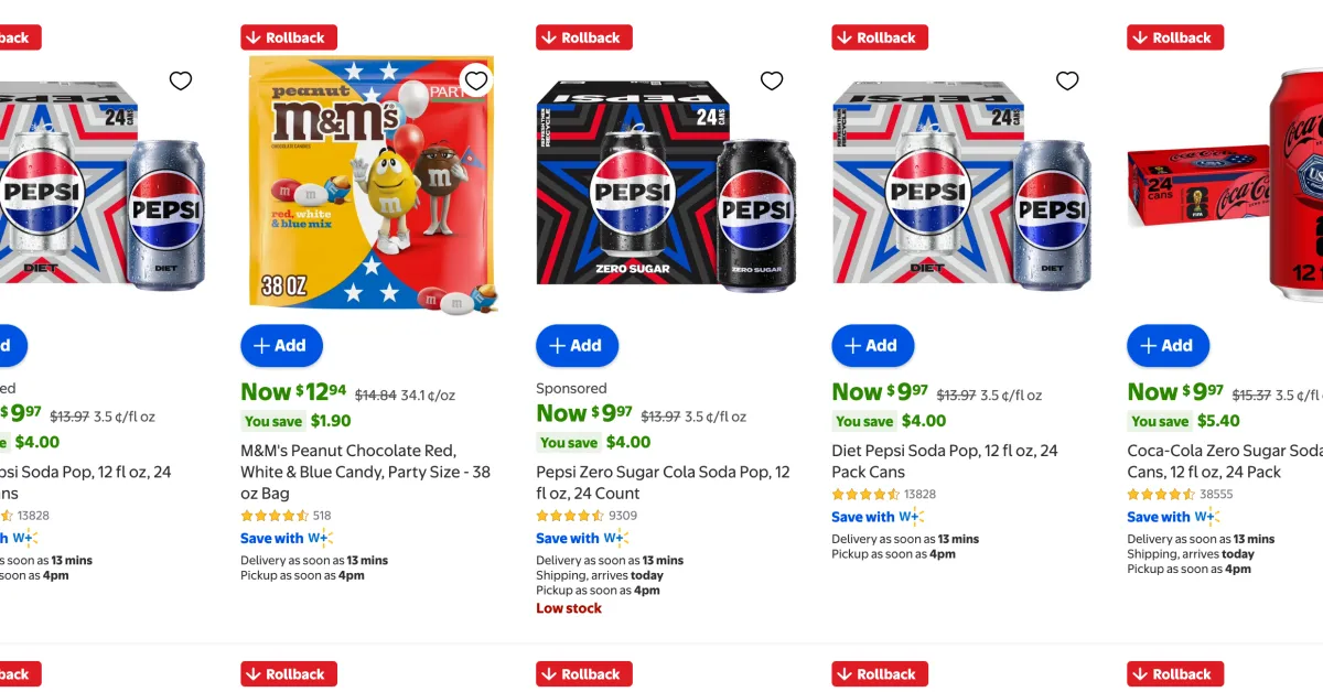 Walmart’s 4th of July sale takes up to 50% off summer essentials, Solo Stove, Coca-Cola, more