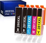 XINSIN Compatible Ink Cartridges Replacement for Canon 281 280 PGI-280XXL CLI-28... - Image 2