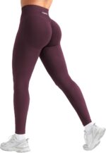 YEOREO Boost Butt Lifting Leggings for Women Seamless Hidden Scrunch Workout Leg... - Image 2