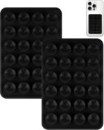 Yojaro 2 Pack Silicone Suction Phone Case Mount, Silicon Adhesive Smartphones St... - Image 2