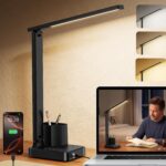 cozoo LED Desk Lamps for Home Office, Modern Dimmable Eye Cariing Desk Light wit... - Image 2